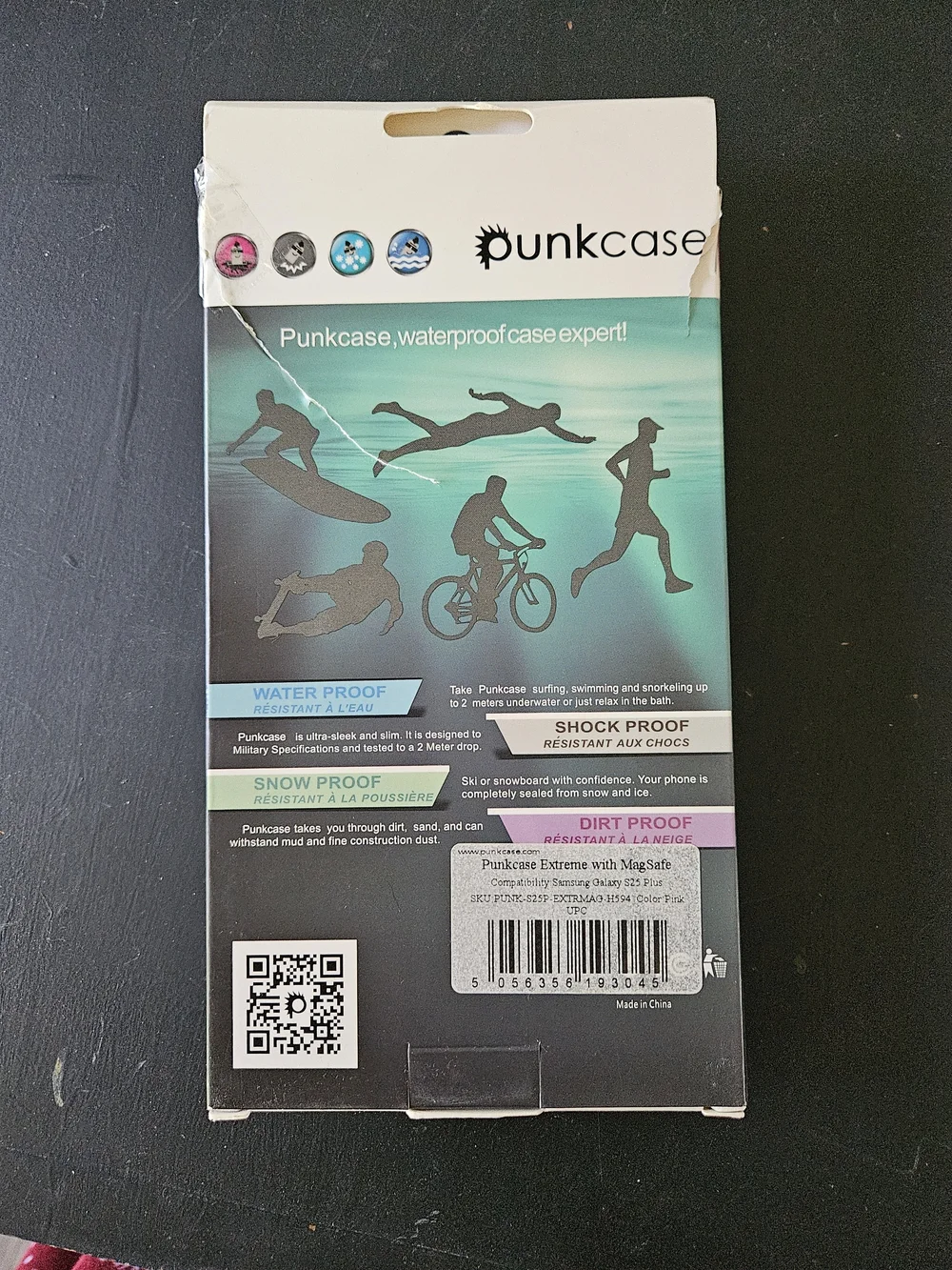Punkcase Waterproof Case - Pink